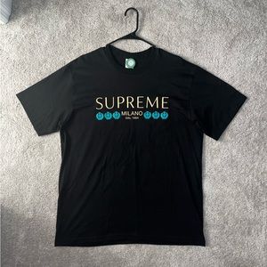 Authentic Supreme Black Tee